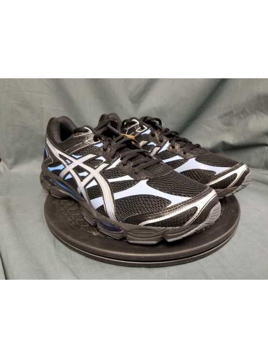 ASICS Gel-Cumulus 16 Sneakers Black/Silver/Blue Men\'s Size 11 NEW NO BOX! main image 6